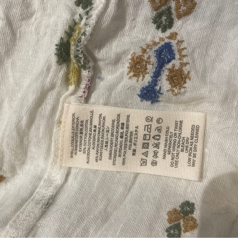 Embroidered Boho Blouse - Picture 4 of 5